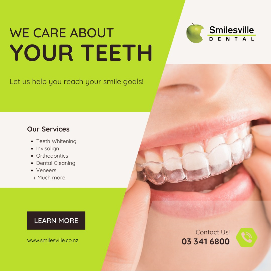 Dentist Christchurch - Orthodontist Christchurch - Invisalign Treatment Christchurch Smilesville Dental.